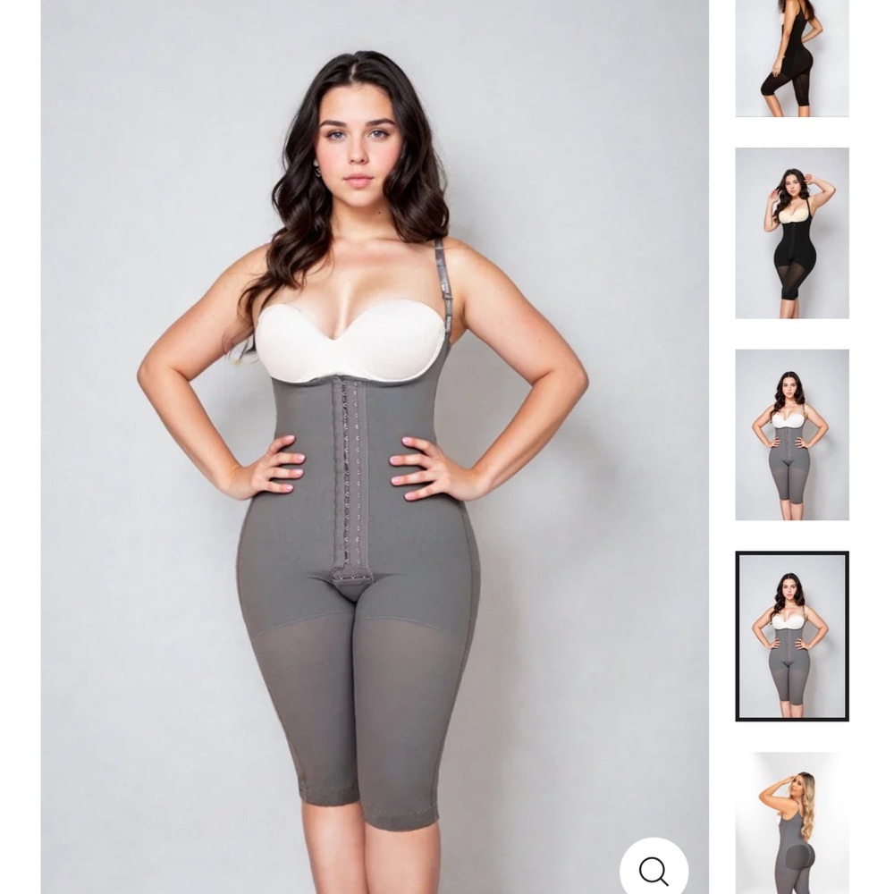 Women's Gray Shapewear Bodysuit